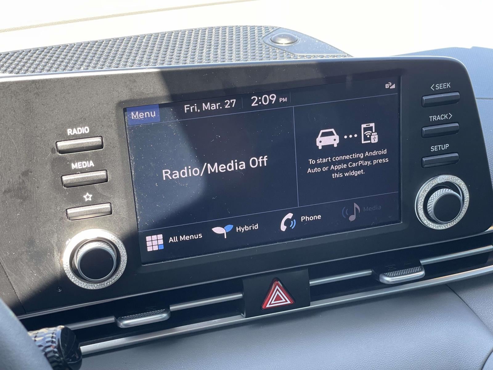 2023 Hyundai Elantra Hybrid Blue