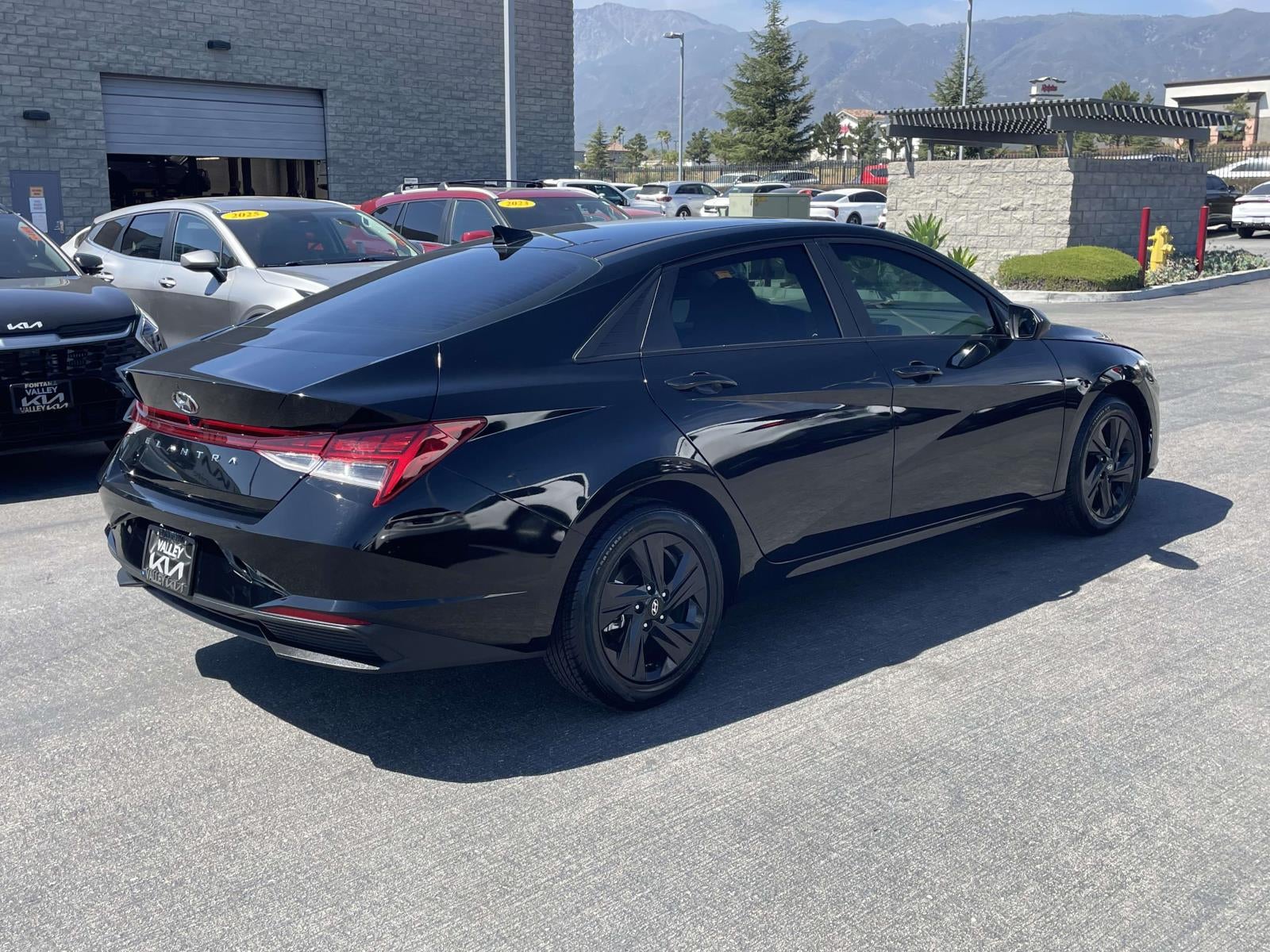 2023 Hyundai Elantra Hybrid Blue