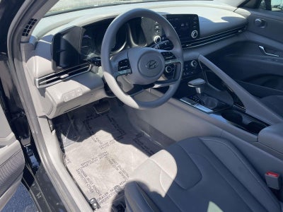 2023 Hyundai Elantra Hybrid Blue